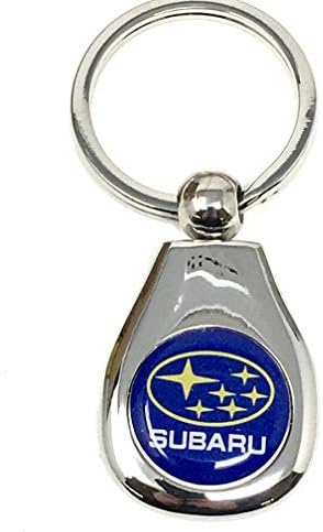 Subaru Logosu Gümüş Anahtar Etiketi Anahtarlık Anahtarlık Impreza Legacy Forester Çıkış BRZ Crosstrek Outback STI WRX