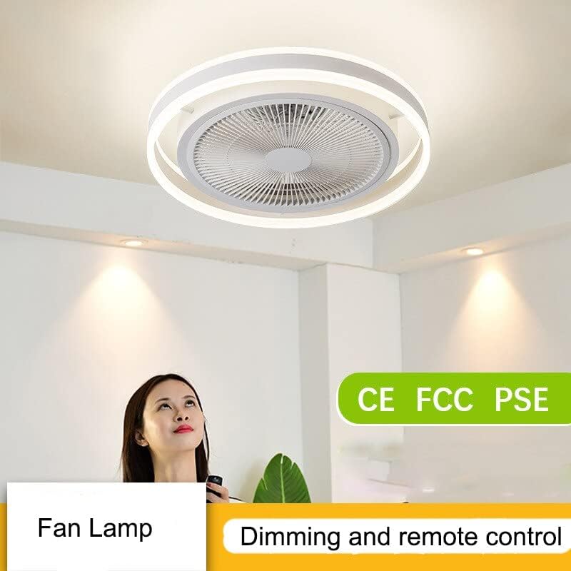 ChezMax Bluetooth müzik tavan vantilatörü lamba ile kapalı ev tavan vantilatörü ışık kısılabilir yatak odası fan lambası 110V / 220V