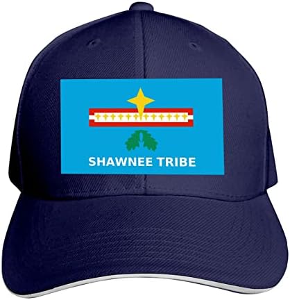 Shawnee Kabile Ulusal Bayrak beyzbol şapkası Erkek Kadın Ayarlanabilir Kap Unisex güneş şapkası kovboy şapkası s