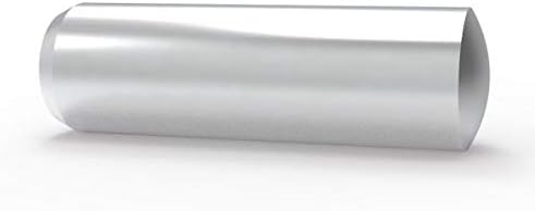 FixtureDisplays ® Standart Dübel Pimi-Metrik M6 X 30 Düz Alaşımlı Çelik +0,004 ila + 0,009 mm Tolerans Hafifçe Yağlanmış 50029-10PK-NPF