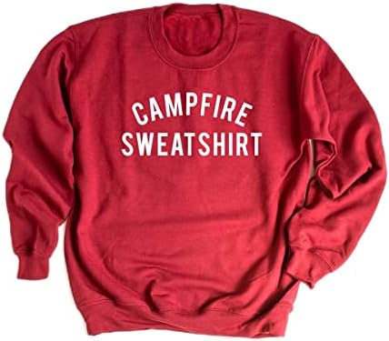 Simply Sage Market Kamp Ateşi Sweatshirt-Birden Fazla Renkte Grafik Sweatshirt-Unisex Sweatshirt-Kamp Tasarımları