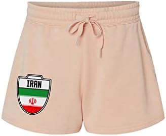 Haase Sınırsız İran Crest-İran Ulusal Futbol Kupası Unisex koşucu pantolonu ve Ter Şortu-Aktif Giyim Terlemeleri