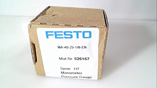 Festo Ma'nın-40-25-1/8-En Basınç Göstergesi, 526167 Ma-40-25-1/8-En