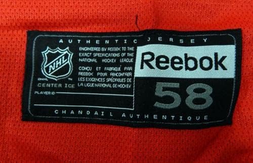 New York Rangers Oyunu Kullanılmış Kırmızı Antrenman Forması Reebok NHL 58 DP29939 - Oyun Kullanılmış NHL Formaları