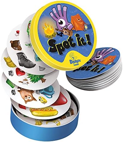 Fark et! Kart Oyunu Süper Paket Paketi / Spot It içerir! Klasik ve Kamp | Çocuklar ve Yetişkinler için Eğlenceli Görsel Oyun | Yaş