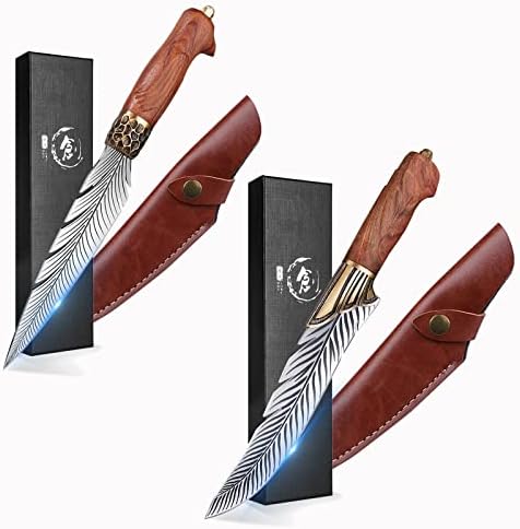 Altın Kuş 7.8 Viking kasap bıçağı ve 7 Viking kemiksi saplı bıçak
