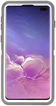 AlphaCell Kapak ile Uyumlu Samsung Galaxy S10 Artı / S10 + (Sadece) / Kılıf Kılıf Serisi / Taşıma Kemer Klipsi ile Askeri Sınıf Koruma
