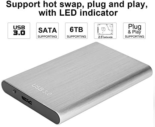 Otufan SATA USB 3.0 Sabit Disk Muhafazası, Dizüstü Bilgisayarlar için, Taşınabilir 2.5 İnç SSD disk Kutusu, 7-9. 5 MM Sürücüler, Yüksek