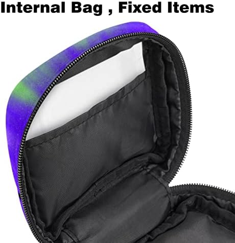 ORYUEKAN temizlik peçeteleri saklama çantası, Taşınabilir Kullanımlık Regl Pad fermuarlı çantalar, Tampon çanta Kadın Kızlar için,