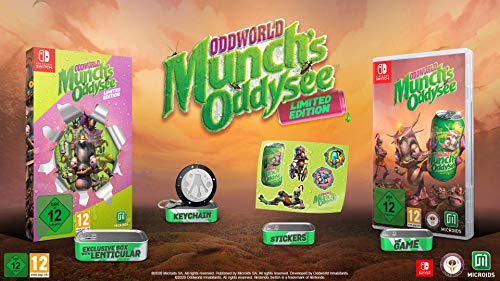 Oddworld: Munch'un Oddysee Sınırlı Sürümü (Nintendo Anahtarı)