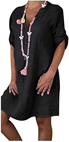Rahat Yaz Kot Etek kadın Moda Kot Gömlek Elbise Çok düğmeli Etek T kadın Kot artı Boyutu Kot Cepler ile