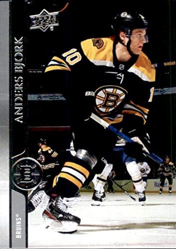 2020-21 Üst Güverte 263 Anders Bjork Boston Bruins NHL Hokey Serisi 2 Temel İşlem Kartı