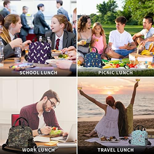 Çalışma Ofisi Piknik Seyahat için Yalıtımlı Yusufçuk Öğle Yemeği Çantası, Taşınabilir Dayanıklı Sızdırmaz Öğle Yemeği Kutusu, Erkek