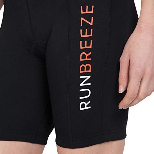 RunBreeze Kadın Triatlon Atleti / Çift Arka Cepli Nefes Alabilen, Çabuk Kuruyan Tri Takım Elbise